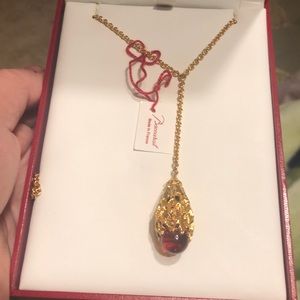 Baccarat necklace